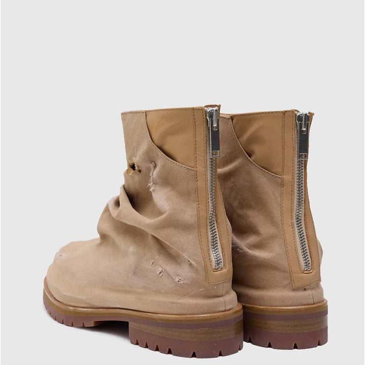 MARATHON BOOTS RAW CANVAS