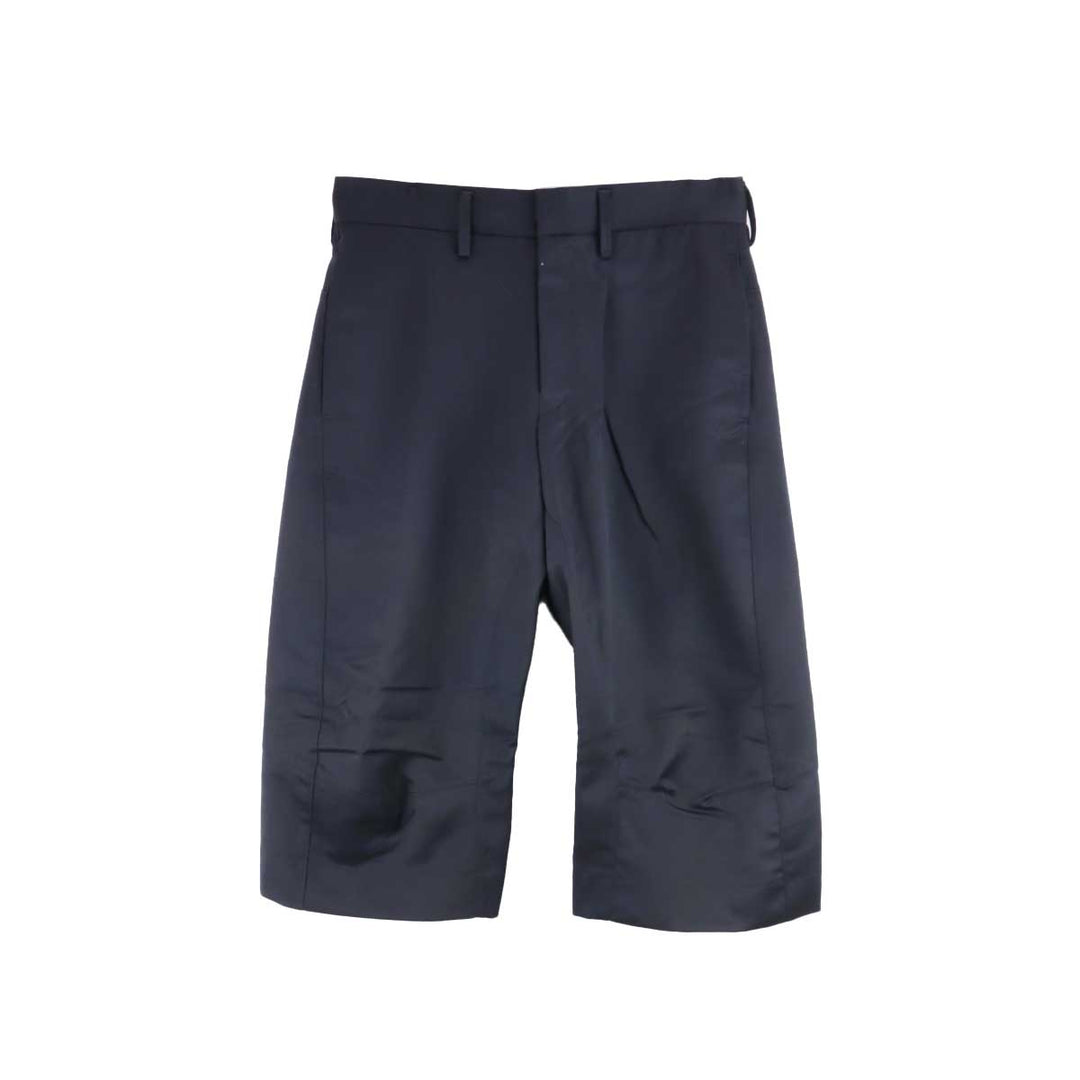Omar Afridi - KNEE DARTED FLARE  SHORTS