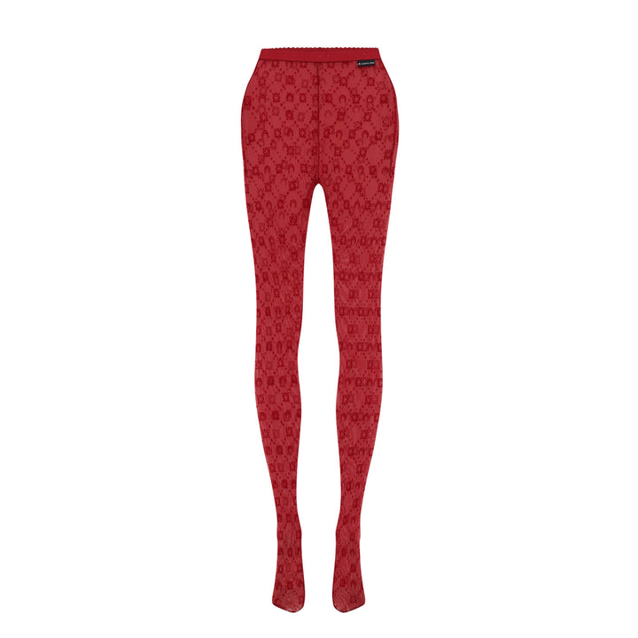 Recycled Mesh Flock Tights