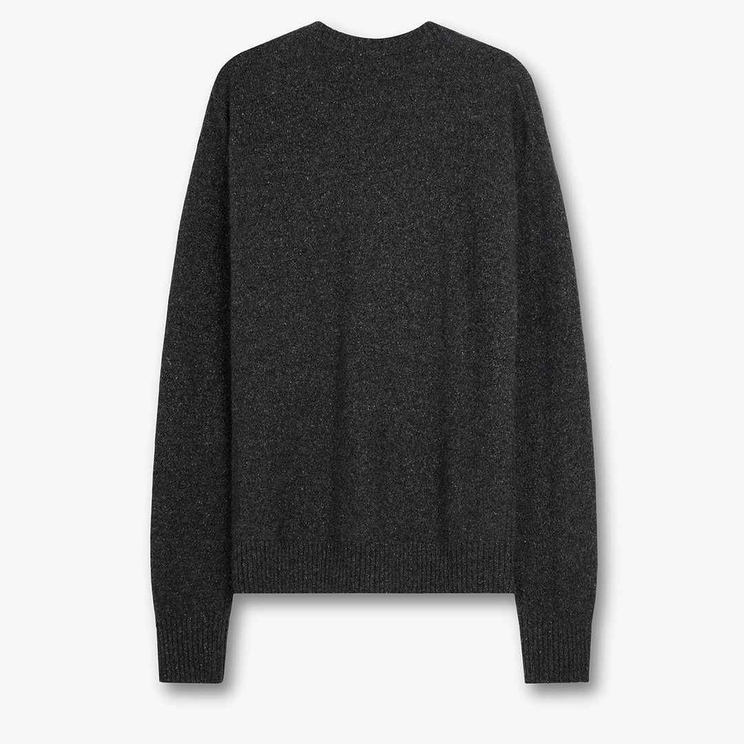 Argyle Knit Sweater in Silk/Cashmere