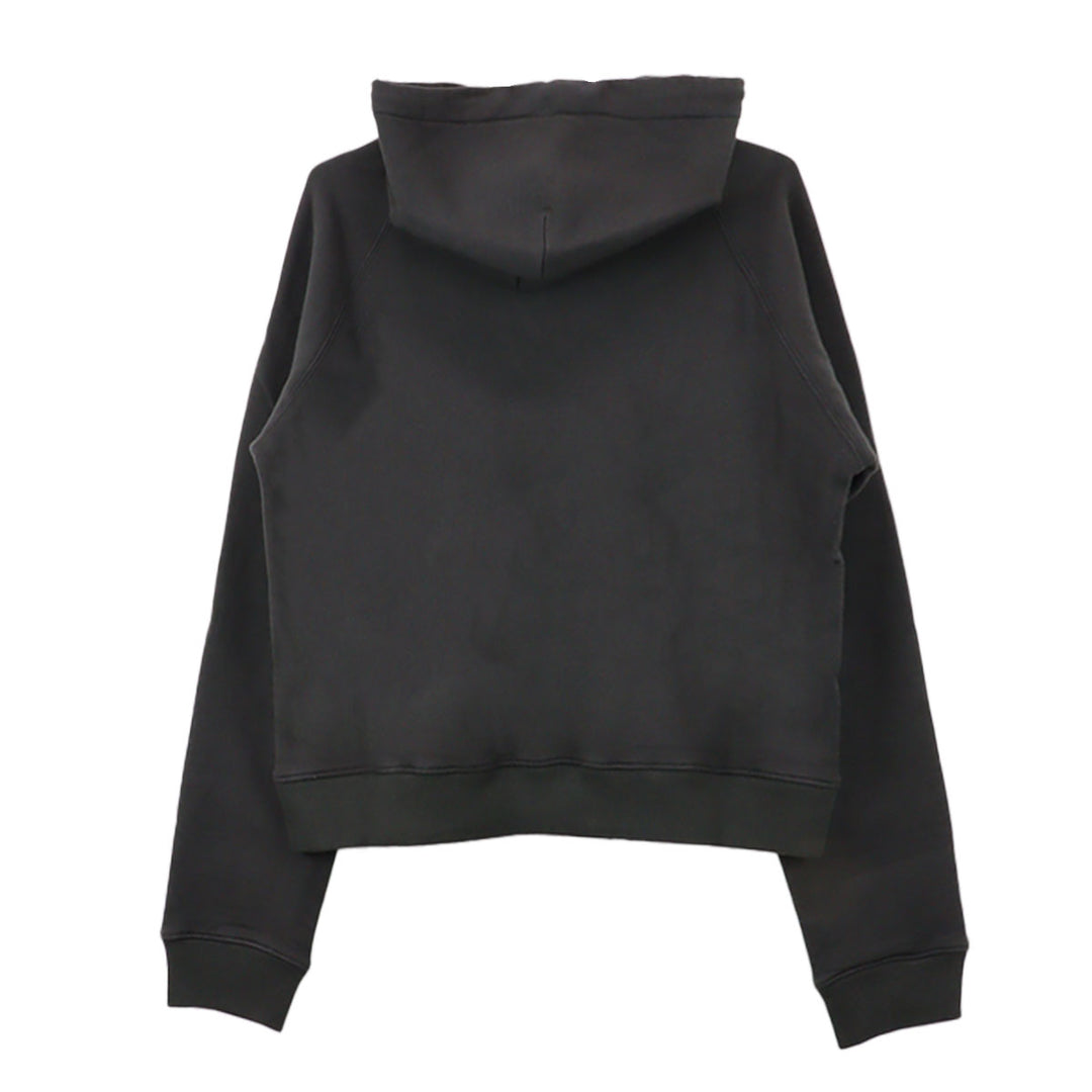 [Why exclusive] Raz Cropped Hoodie in Cotton/Yak