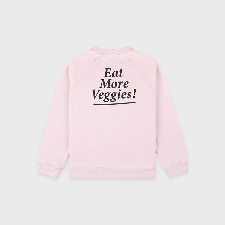 Eat More Veggies Kids Crewneck