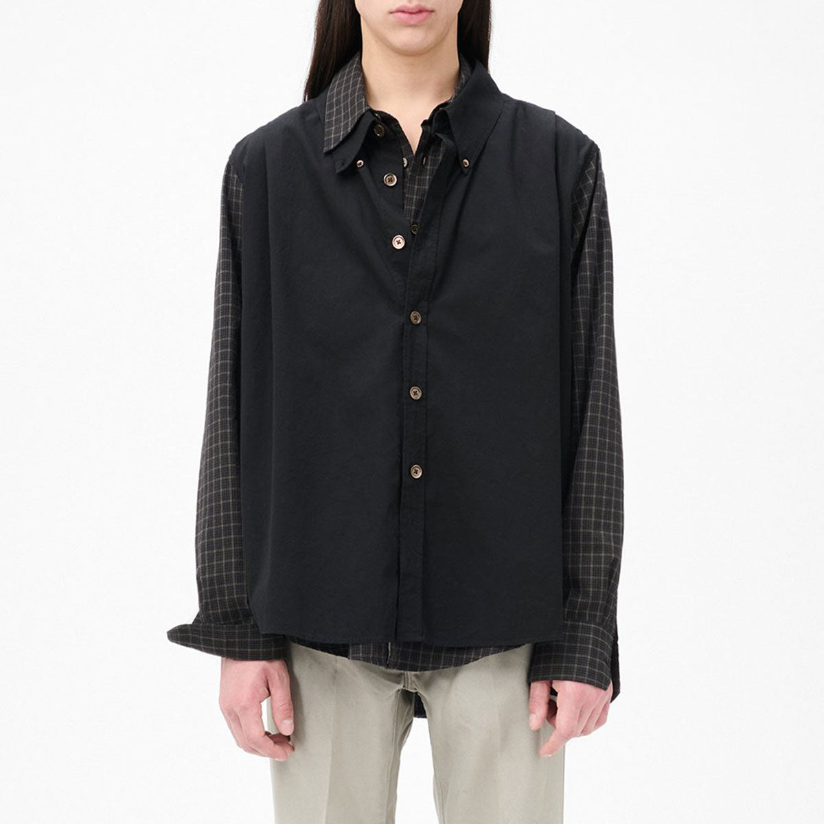 Our Legacy BORROWED SHIRTシャツ 長袖 46/M OUR LEGACY BORROWED SHIRT 46/M