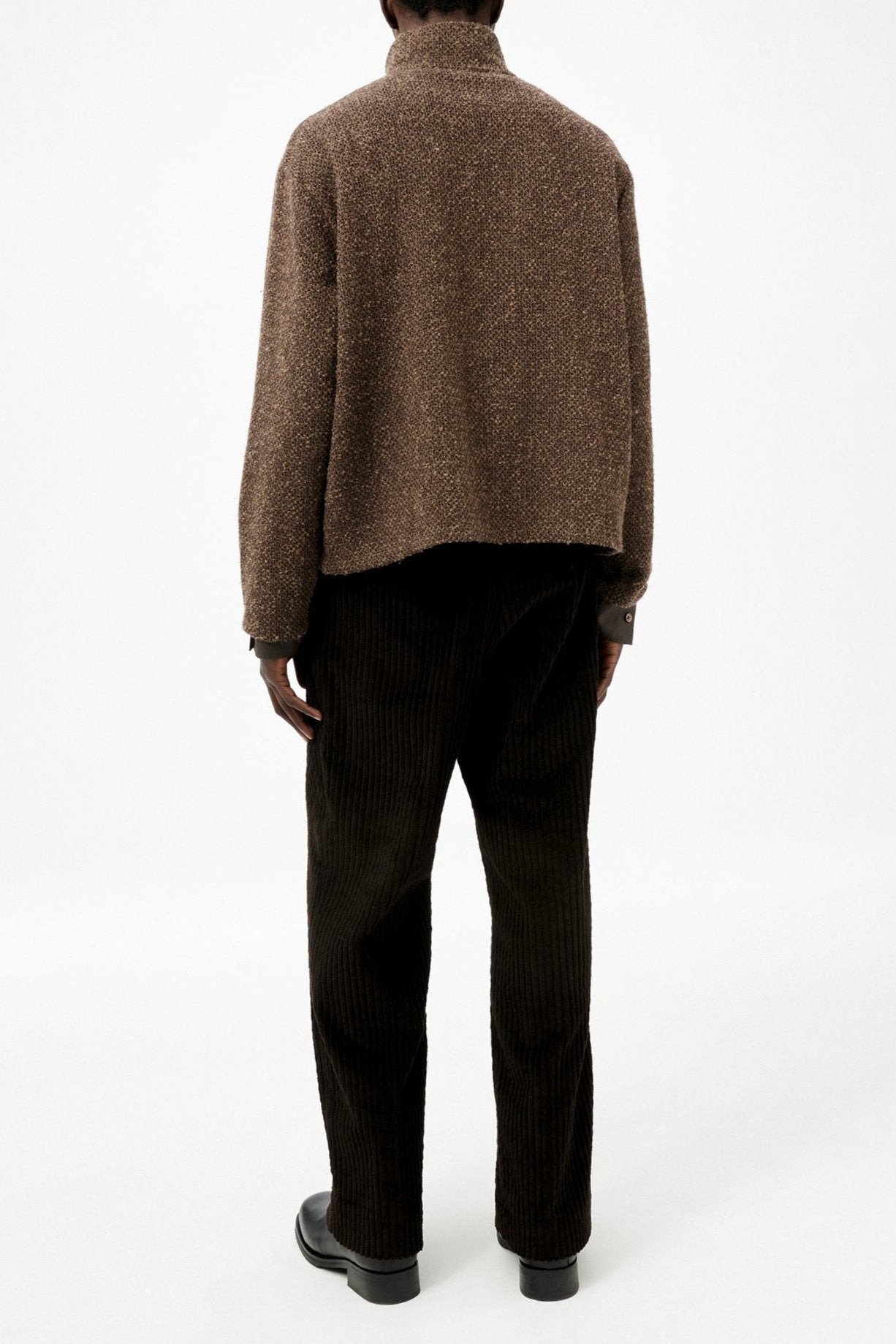 SHRUNKEN FULLZIP POLO | Why are you here?