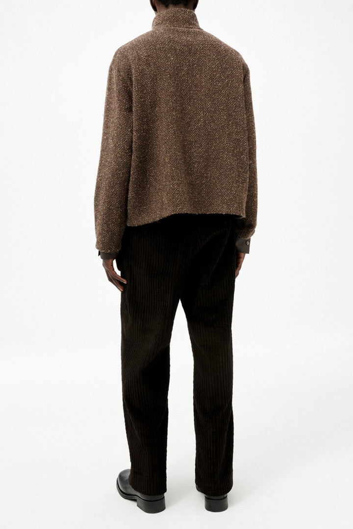 OUR LEGACY - SHRUNKEN FULLZIP POLO