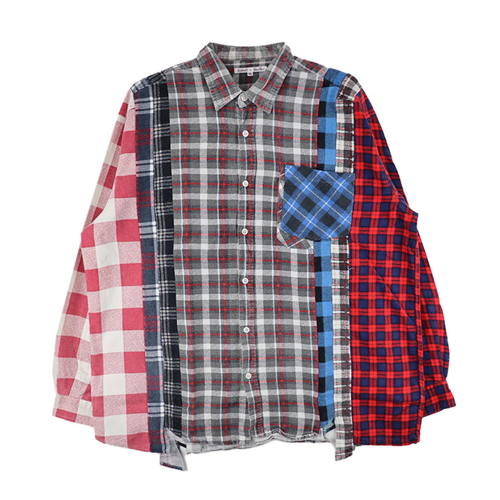 Flannel Shirt -> 7 Cuts Shirt【sizeXL】