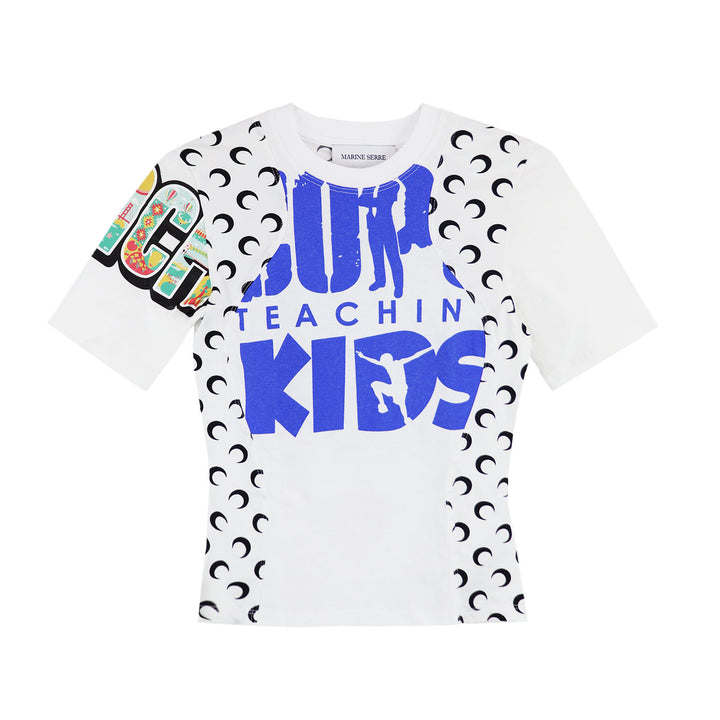 Regenerated Graphic Jersey Baby Fit T-Shirt【XS size】