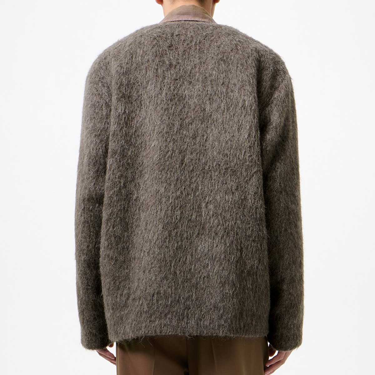 その他ブランド / カーディガン(厚手)/--/ウール/GRY CARDIGAN | Why are you here?