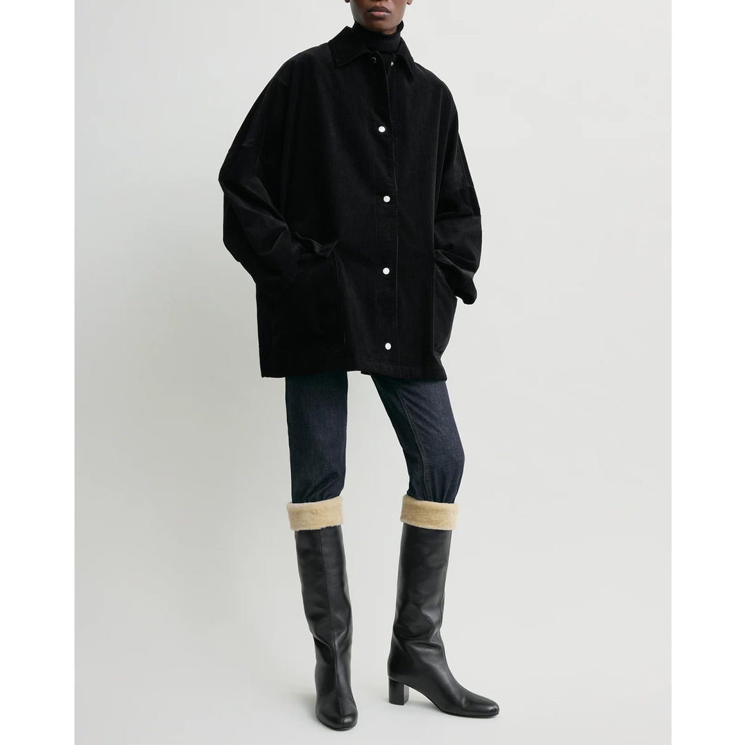 Cord overshirt jacket
