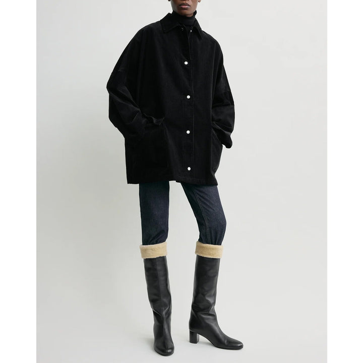 Cord overshirt jacket