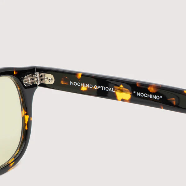 NOCHINO OPTICAL - NOCHINO #15. BLACK AMBER × LIGHT YELLOW (調光モデル)