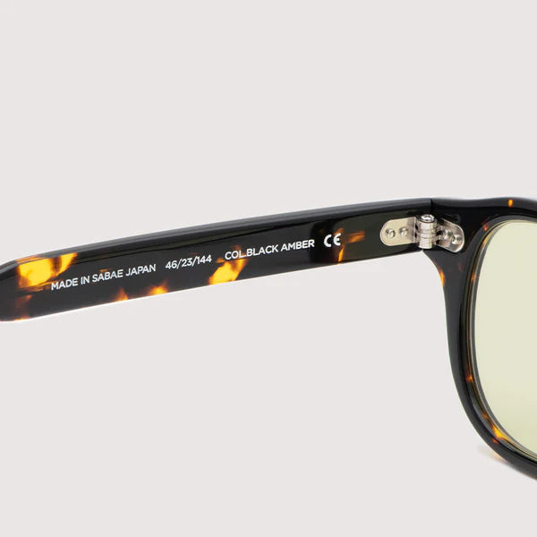 NOCHINO OPTICAL - NOCHINO #15. BLACK AMBER × LIGHT YELLOW (調光モデル)