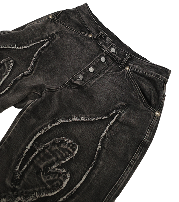 Tribal Denim Pant | Why are you here?