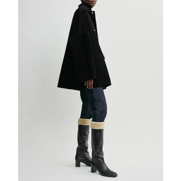Cord overshirt jacket