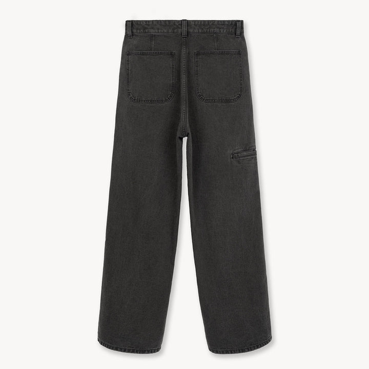 Rope-Dyed Denim Trousers