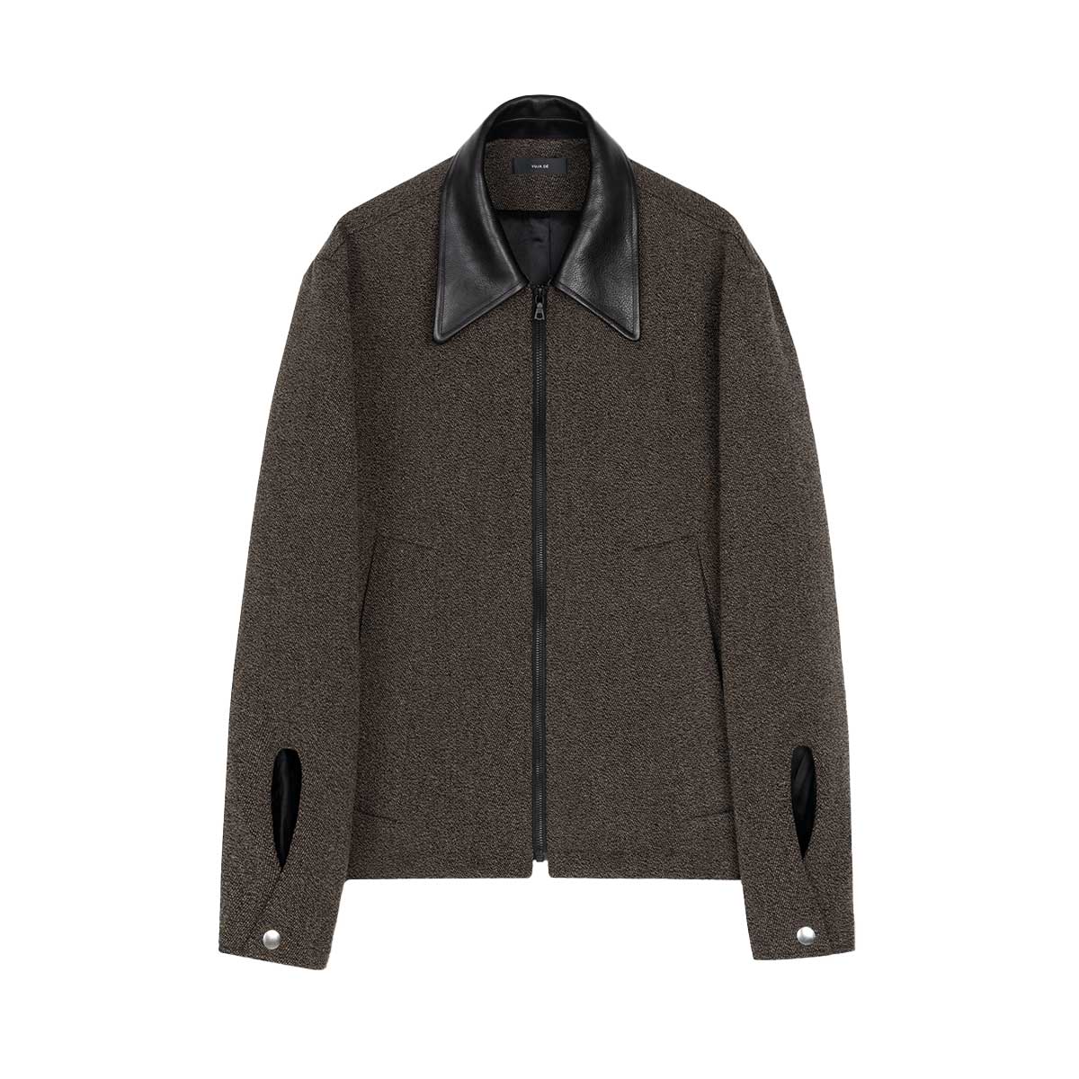 ジャケット・アウター VUJADE Relaxed Jacket in Wool/Leather S Relaxed Jacket in Wool/Leather | Why are you here?