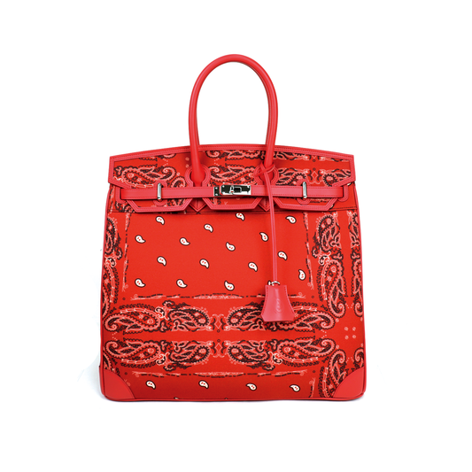THE WORLD IS YOURS - Paisley Travel bag 40