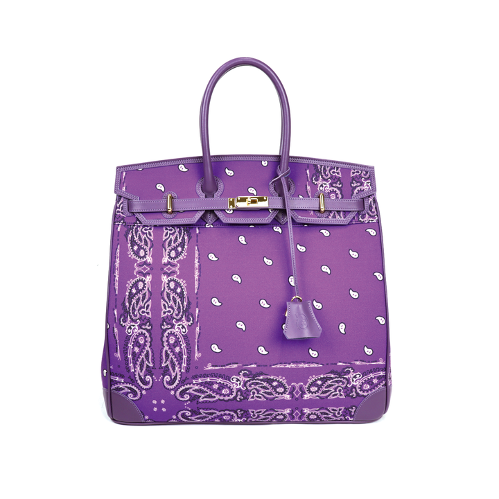 THE WORLD IS YOURS - Paisley Travel bag 40