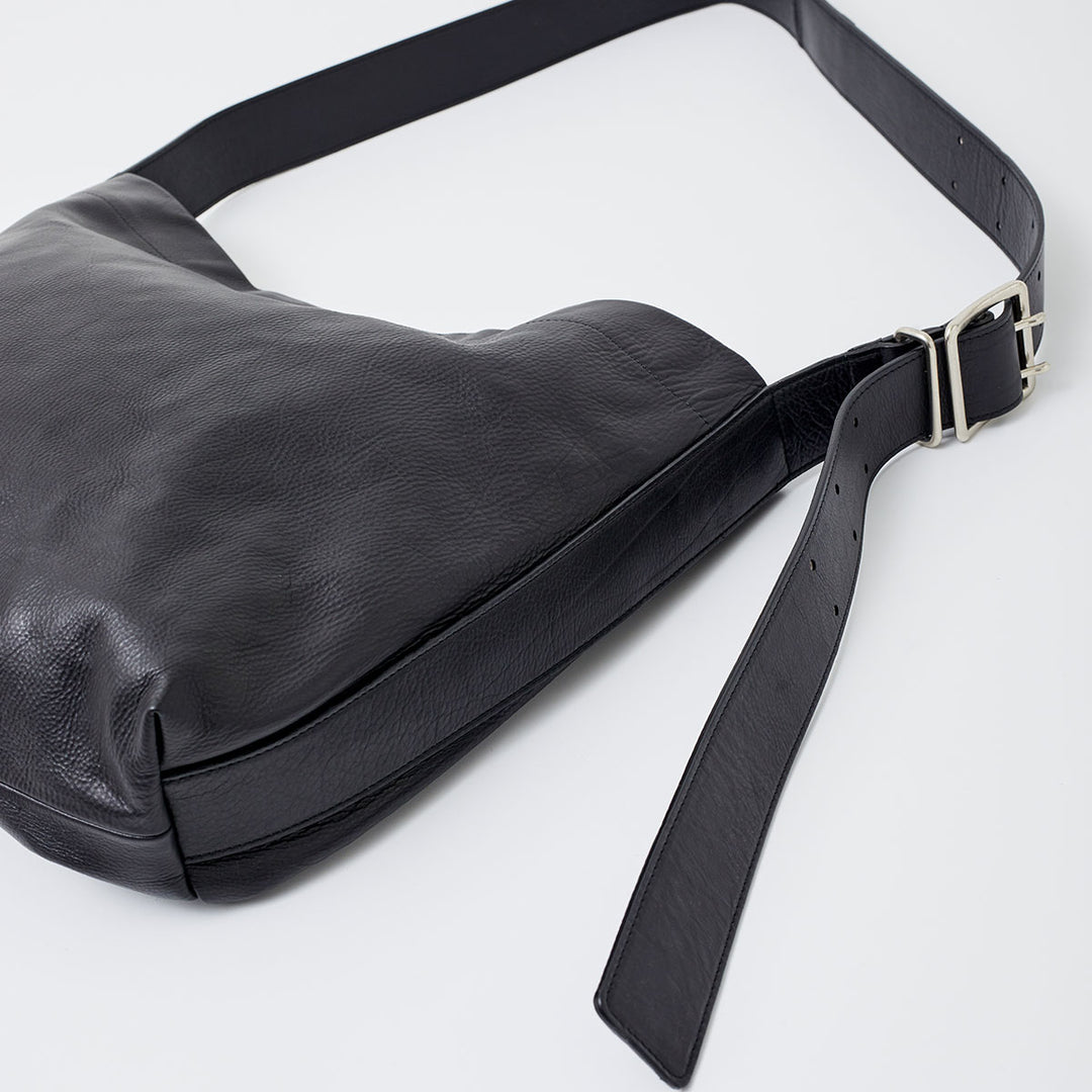 [Why Exclusive] Theo Leather Affix Bag in Waxed Baby Calf