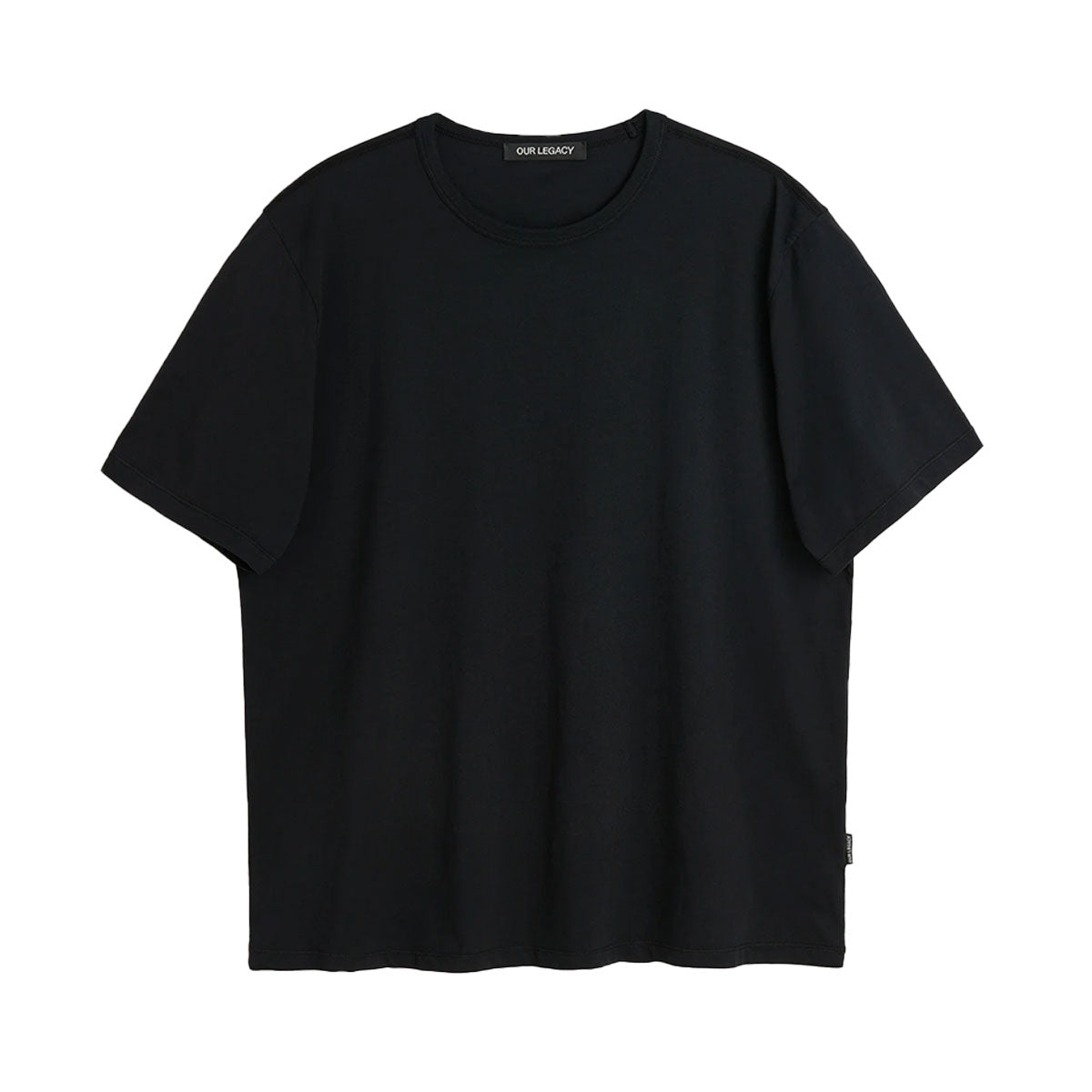 【OUR LEGACY】セーラーストライプコットン混ジャージーTシャツ OUR LEGACY ストライプ オーバーサイズ シャツ | ブルー