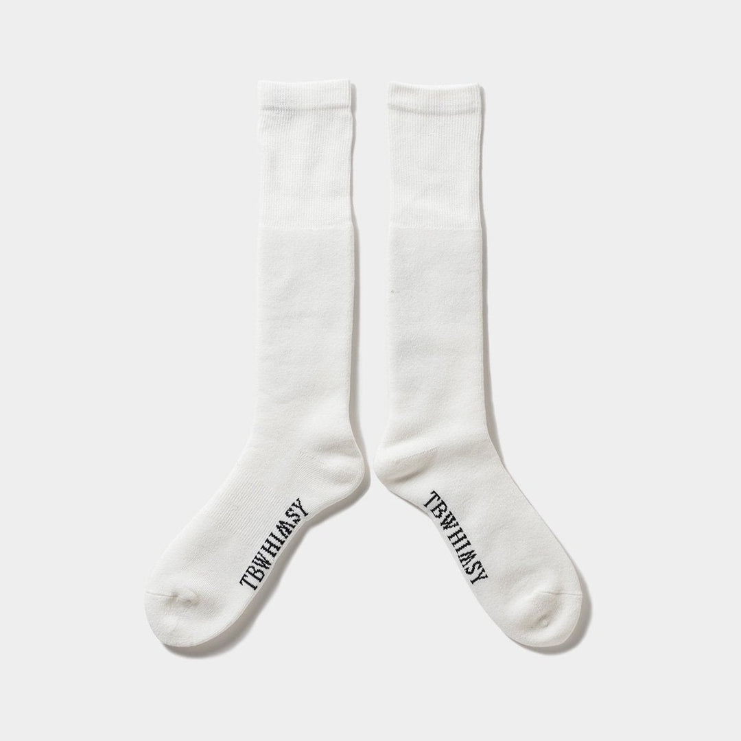 LABEL LOGO HIGH SOCKS - TIGHTBOOTH