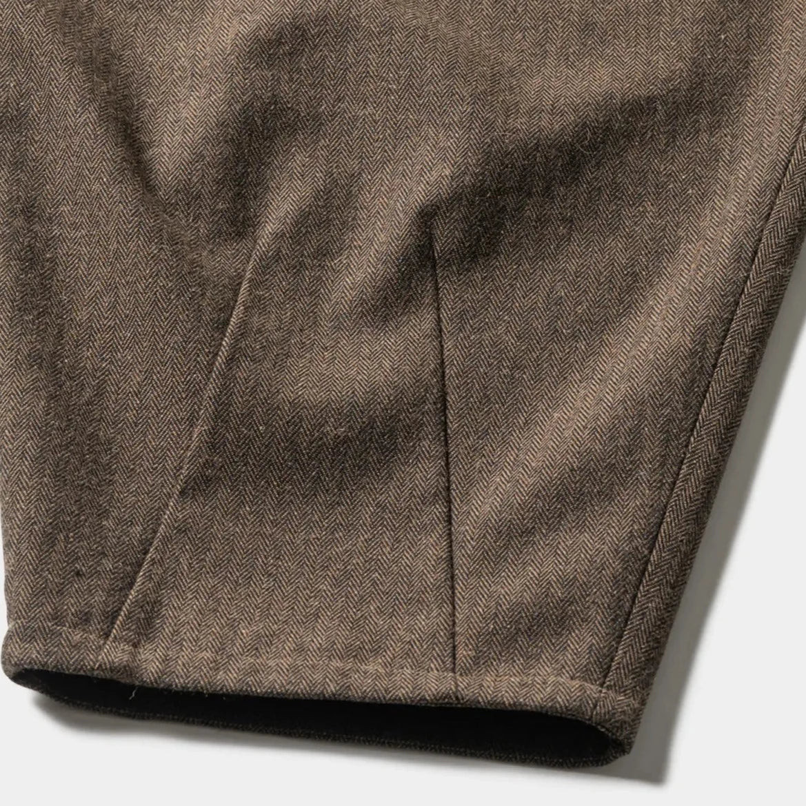 WOOL HERRINGBONE BALLOON PANTS | Why are you here?