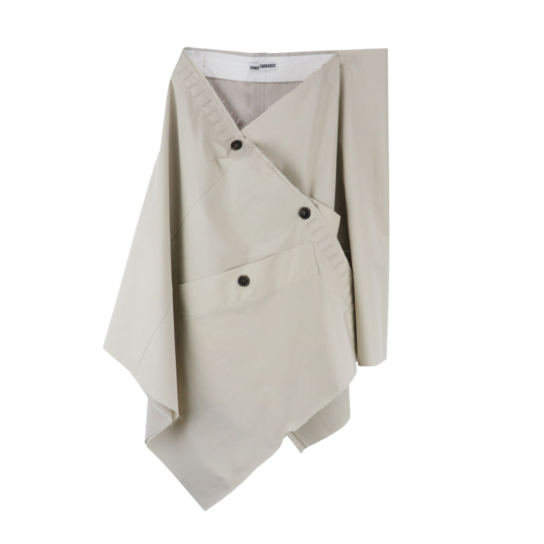 SONIA CARRASCO - CROPPED TRENCH SKIRT