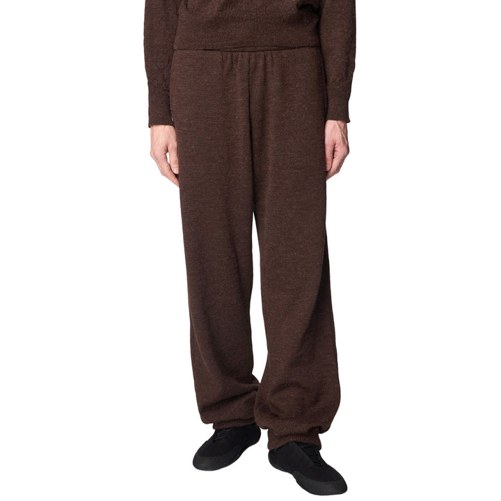 KNITTED STRAIGHT PANTS