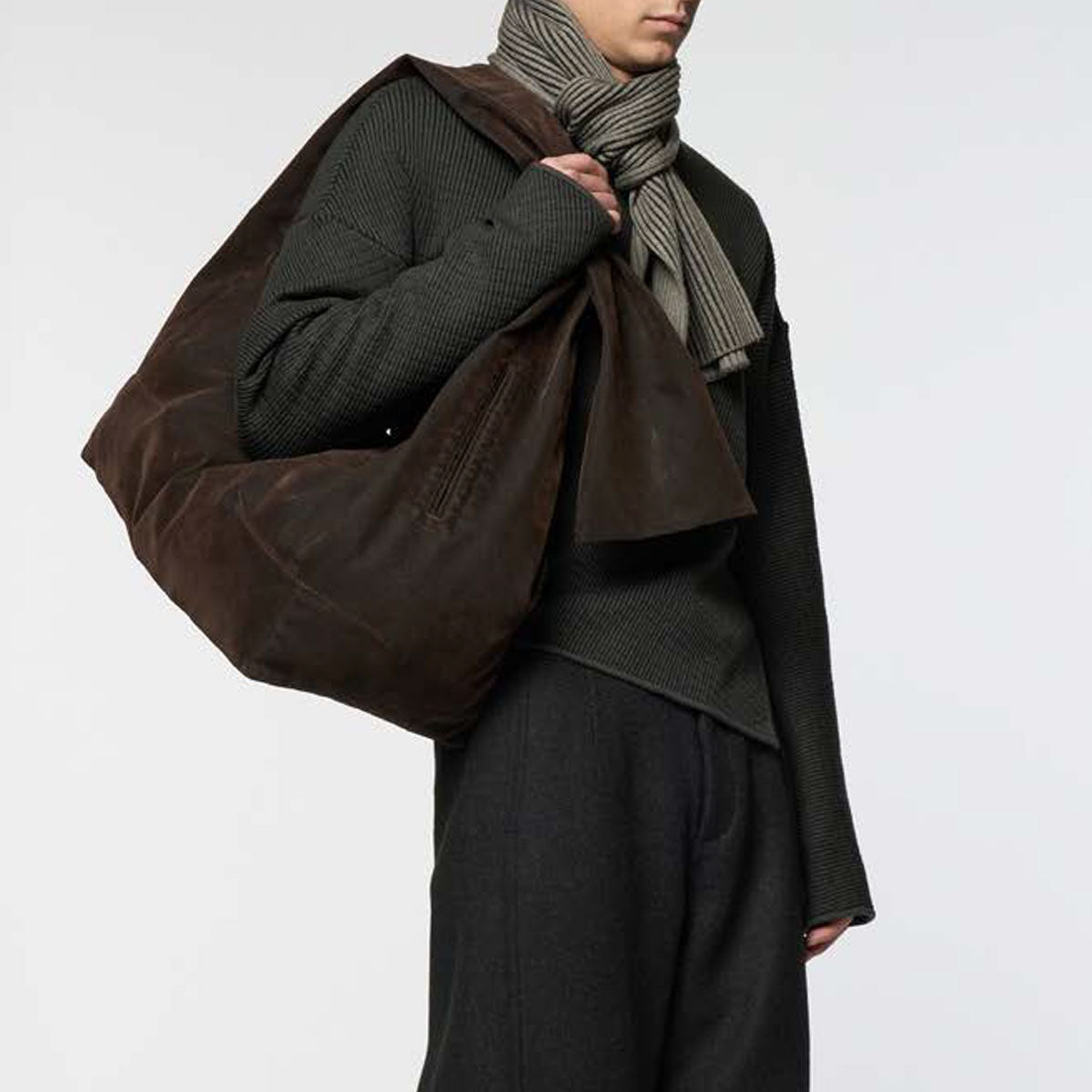 WASHED KNOTTED LIDIA BAG | Why are you here?