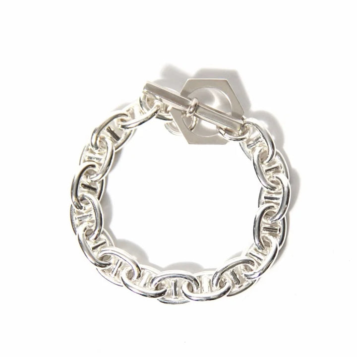 ROLO MARINA CHAIN BRACELET -SILVER/LARGE