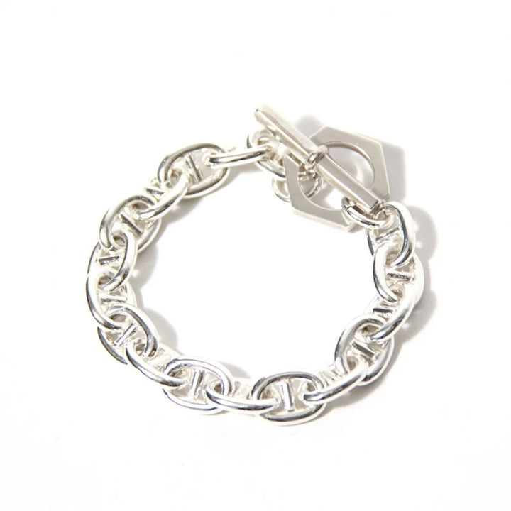 ROLO MARINA CHAIN BRACELET -SILVER/LARGE