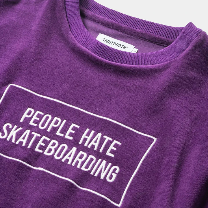 PEOPLE HATE SKATE VELOUR L/S