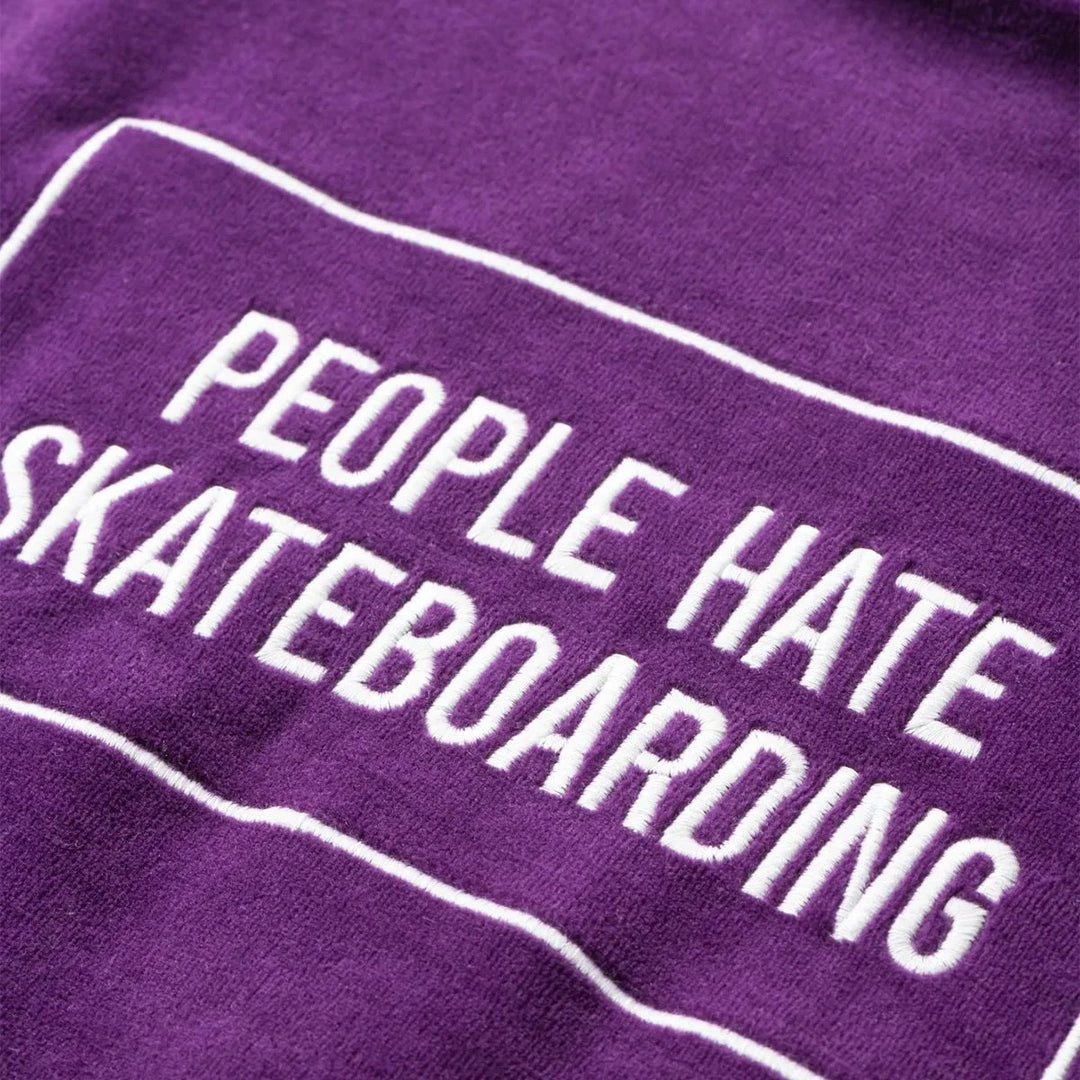 PEOPLE HATE SKATE VELOUR L/S