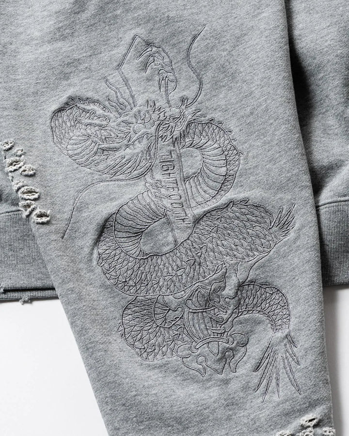 DAMAGE CREW SWEAT - TIGHTBOOTH x DELUXE