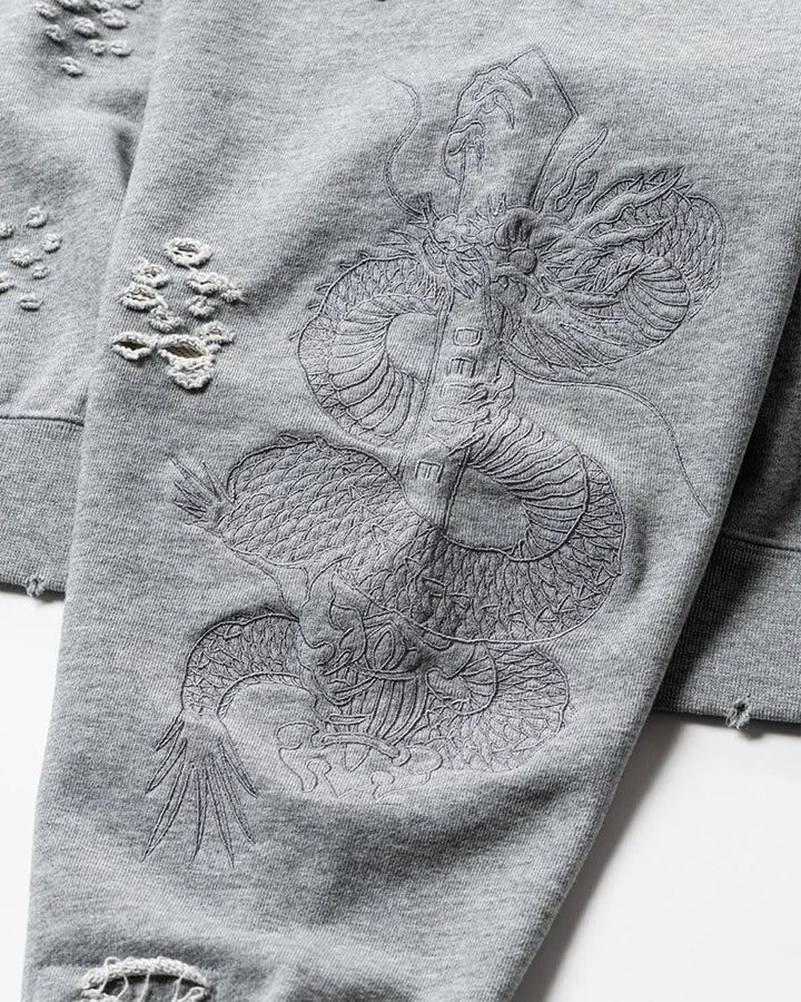 DAMAGE CREW SWEAT - TIGHTBOOTH x DELUXE