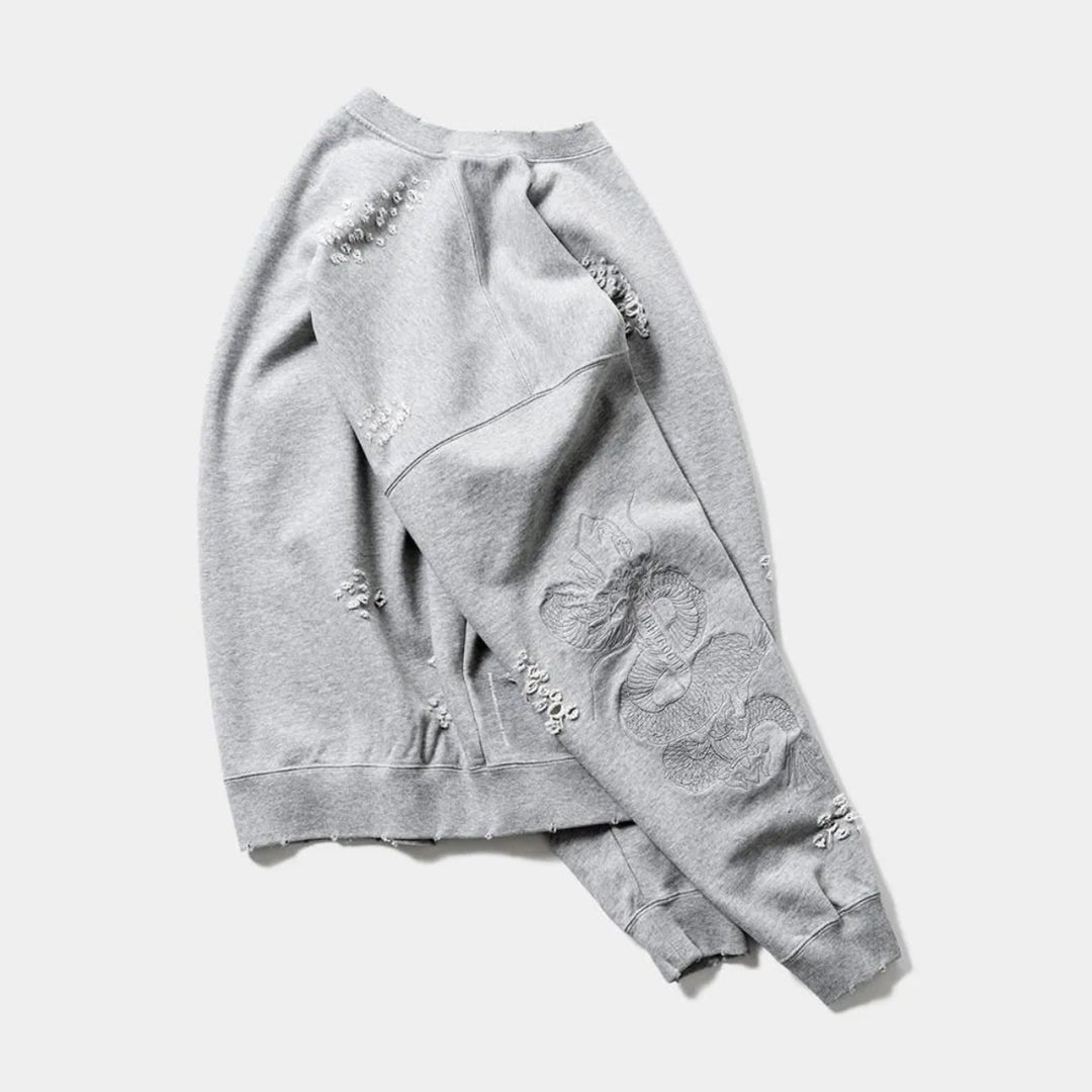 DAMAGE CREW SWEAT - TIGHTBOOTH x DELUXE