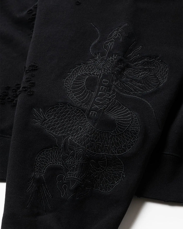 DAMAGE CREW SWEAT - TIGHTBOOTH x DELUXE