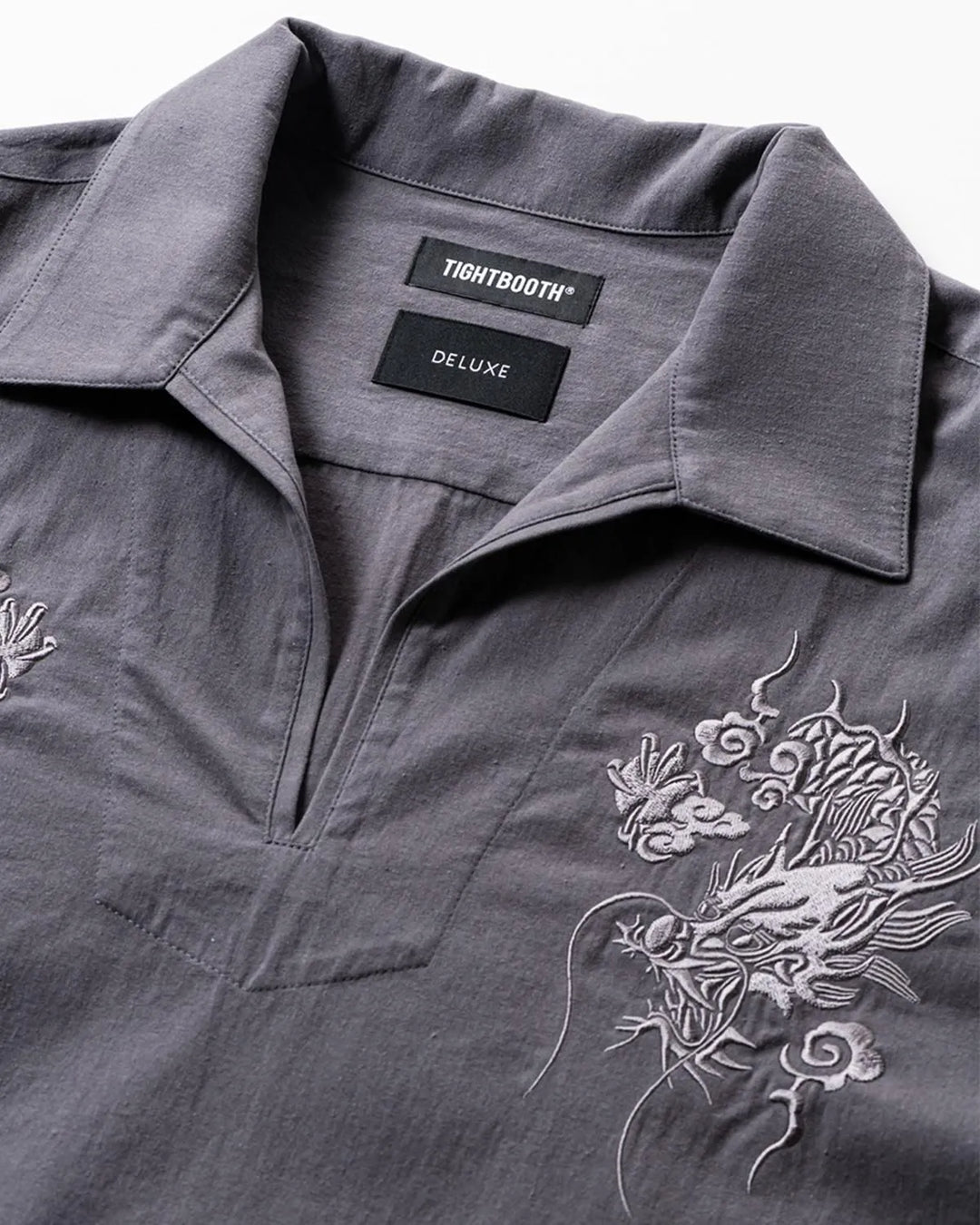 FLANNEL SKIPPER SHIRT - TIGHTBOOTH x DELUXE