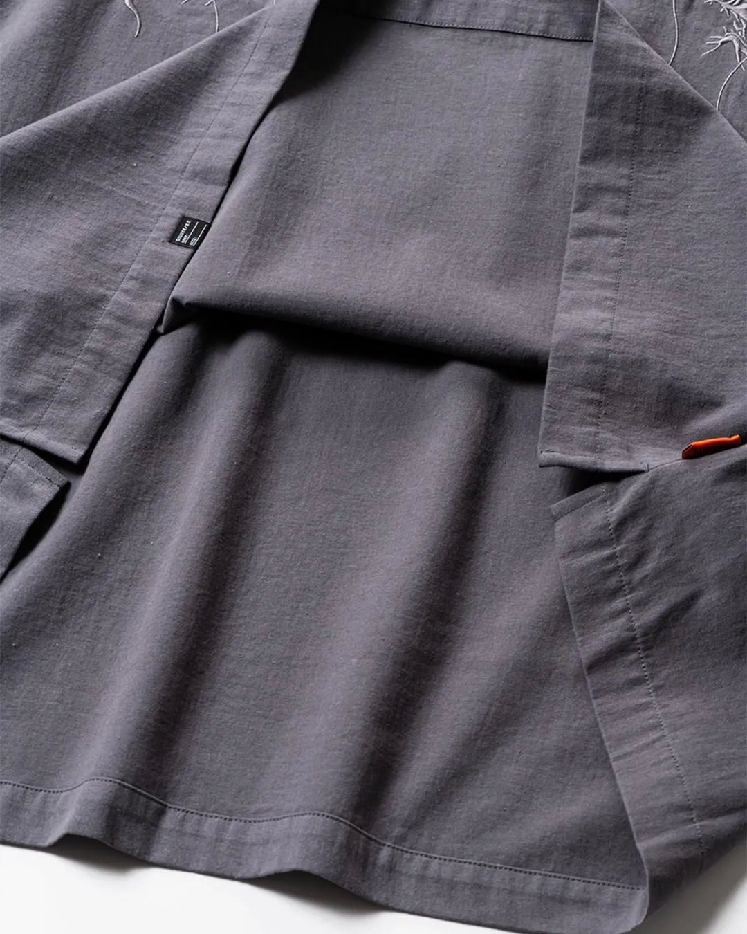 FLANNEL SKIPPER SHIRT - TIGHTBOOTH x DELUXE