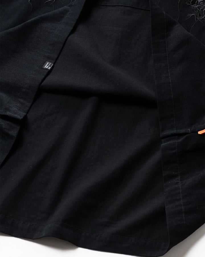 FLANNEL SKIPPER SHIRT - TIGHTBOOTH x DELUXE