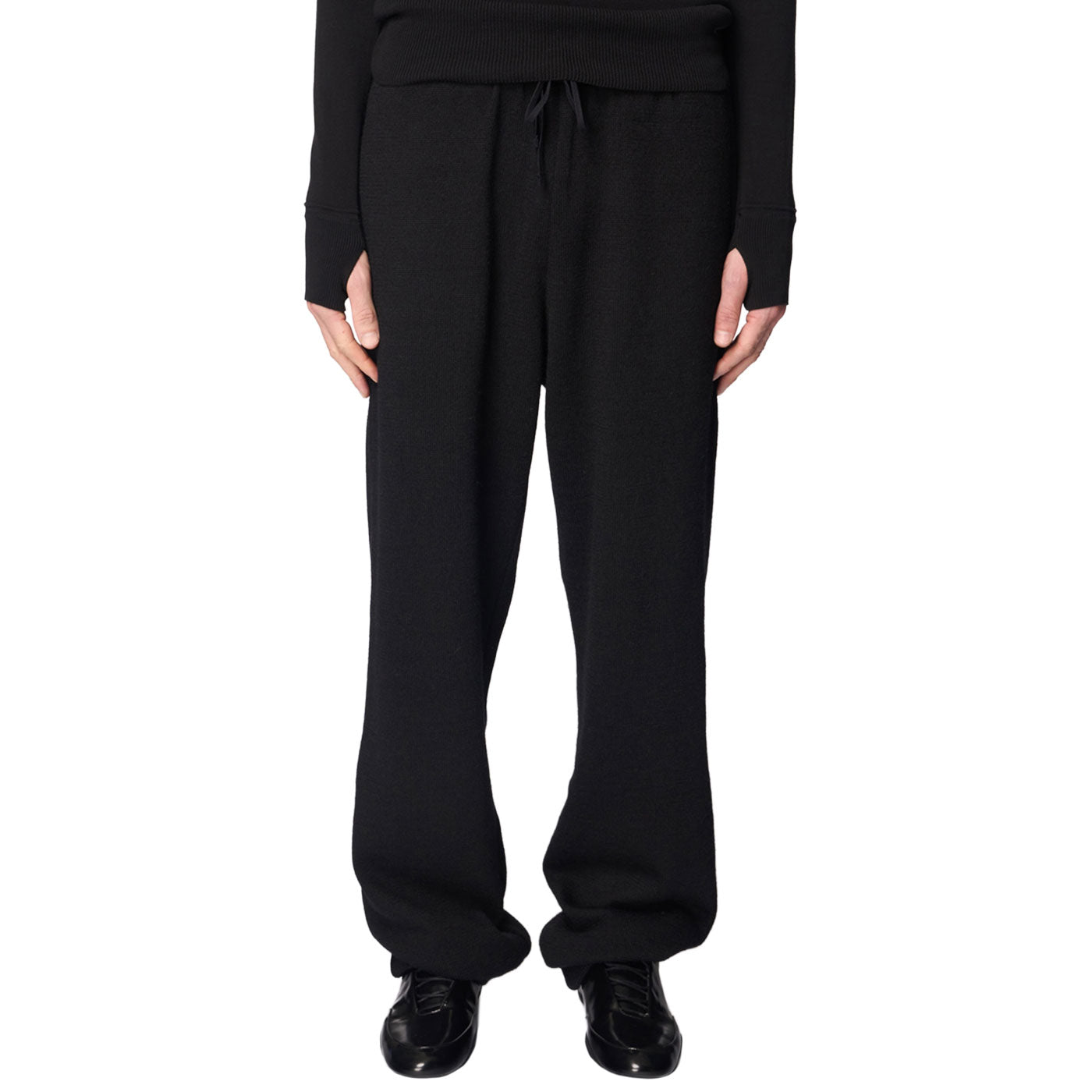 Omar Afridi (オマールアフリディ) | KNITTED STRAIGHT PANTS ニット