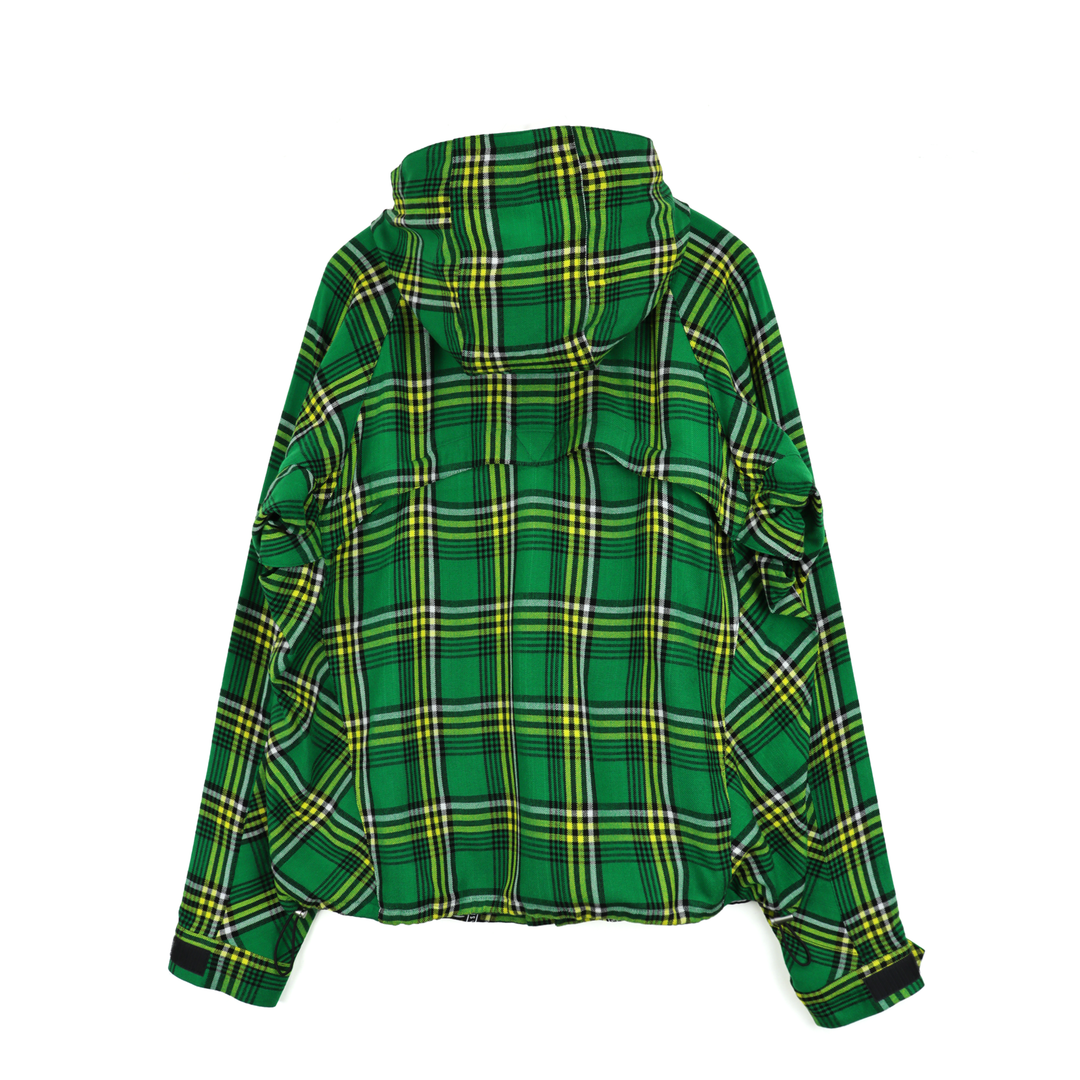 THE WORLD IS YOURS - Masai check Zip up Jacket