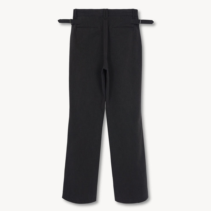 VUJADE - DYLAN FLARED TROUSERS IN COTTON NEP