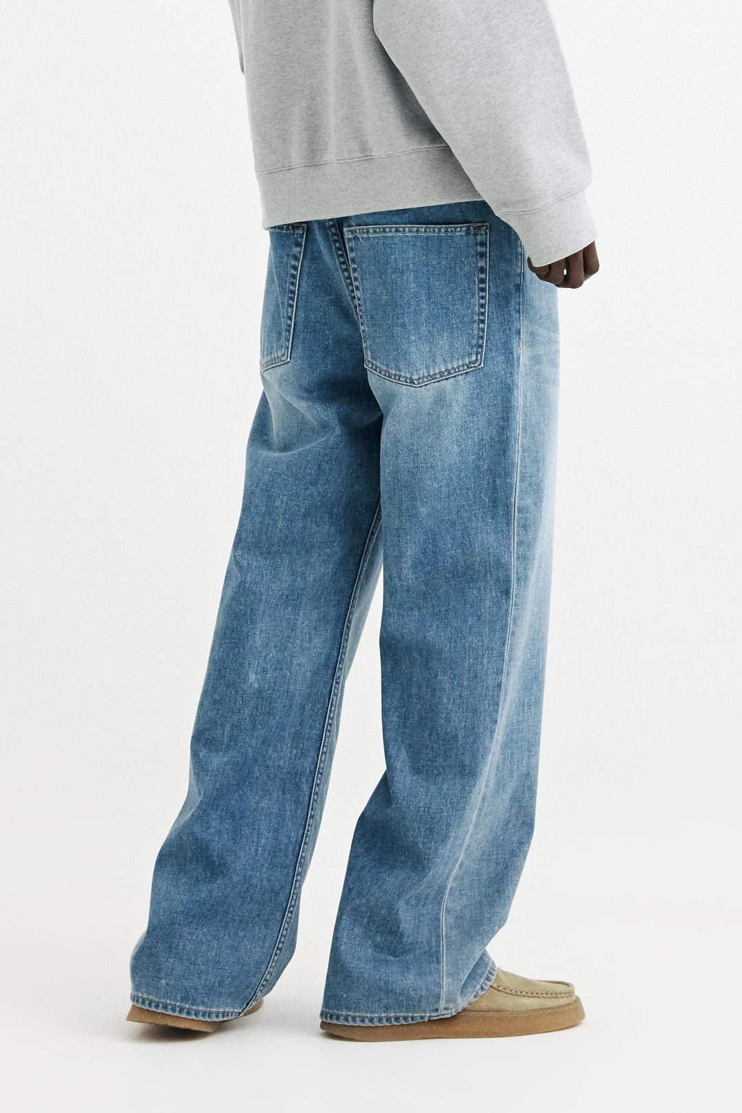 SOLID HOMME - Wide Flare Denim Pants