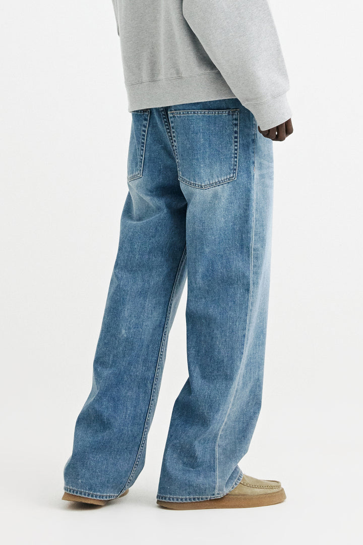 SOLID HOMME - Wide Flare Denim Pants