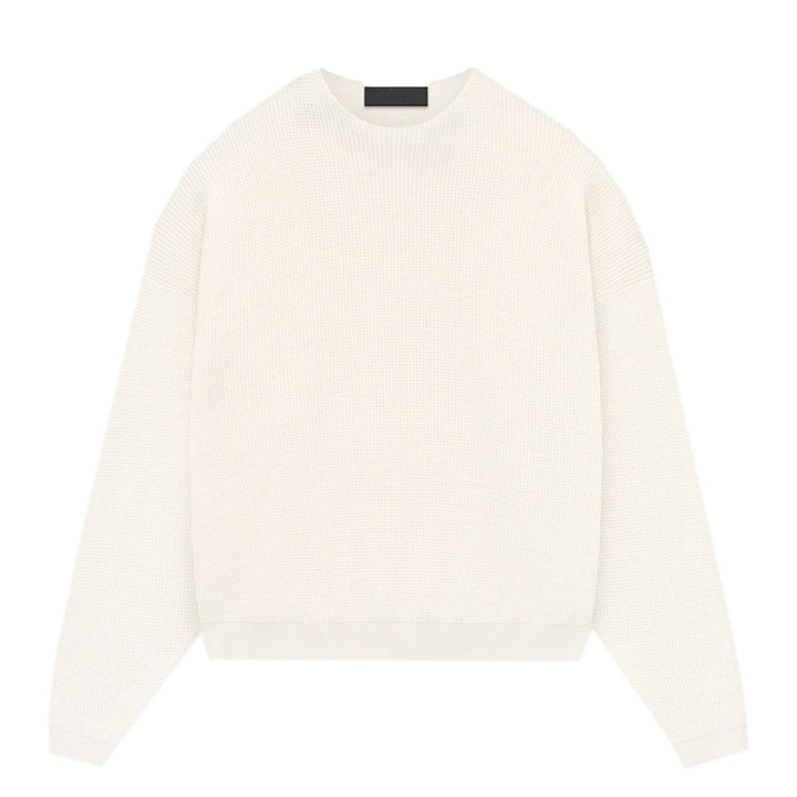 Waffle Crewneck Sweater