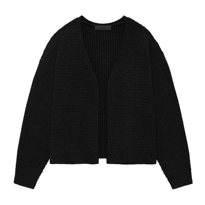 Heavy Waffle Cardigan