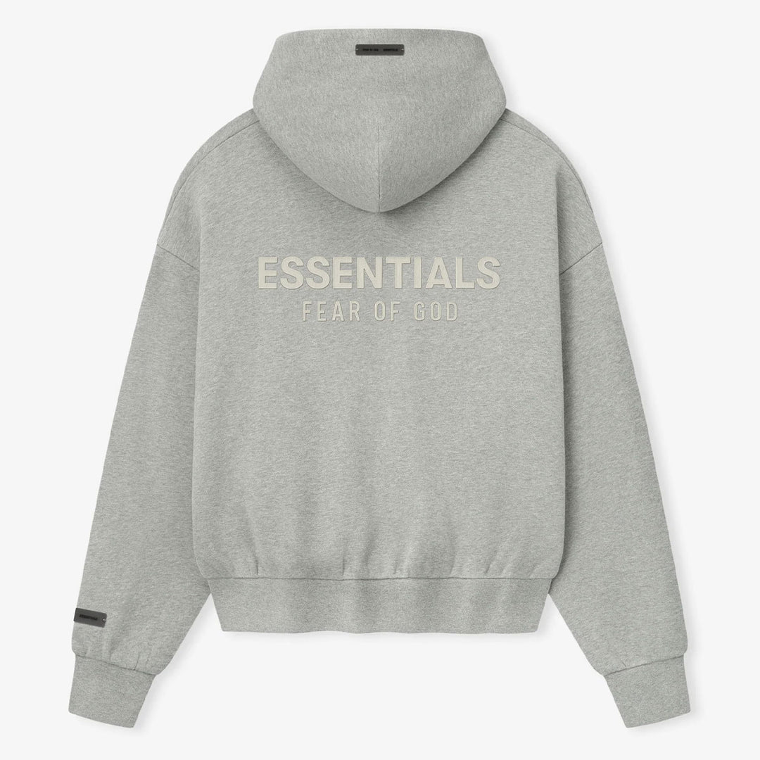 Fear of God ESSENTIALS - Classic Fleece Zip-Up Hoodie