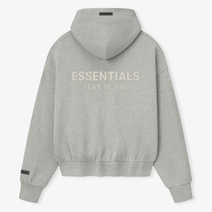 Fear of God ESSENTIALS - Classic Fleece Zip-Up Hoodie