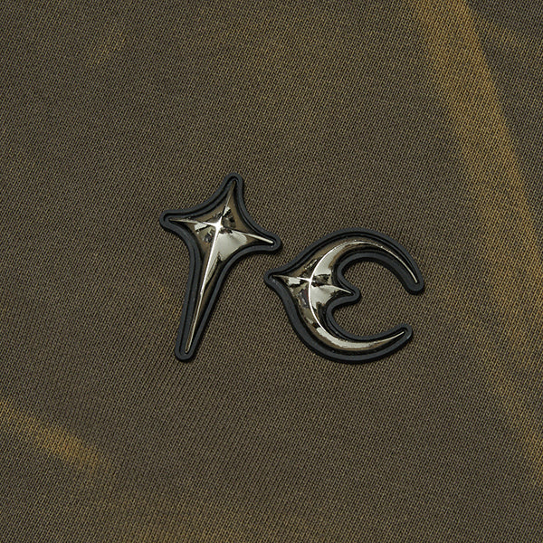THUG CLUB - TC TWO TONE WASHED ZIP-UP HOODIE